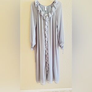 Long gray dress size medium HM store